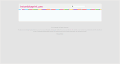 Desktop Screenshot of instantblueprint.com